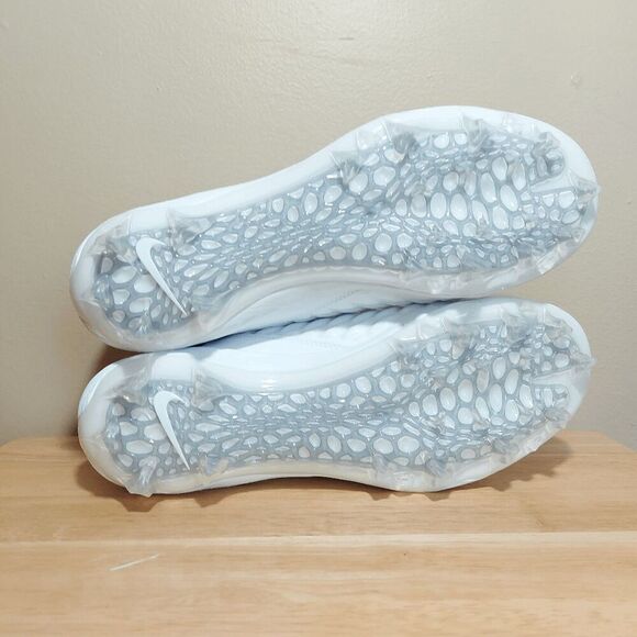 Nike Force Savage Pro 2 Football Cleats White Black AH4000-100 Men's Size 11 - Picture 6 of 7